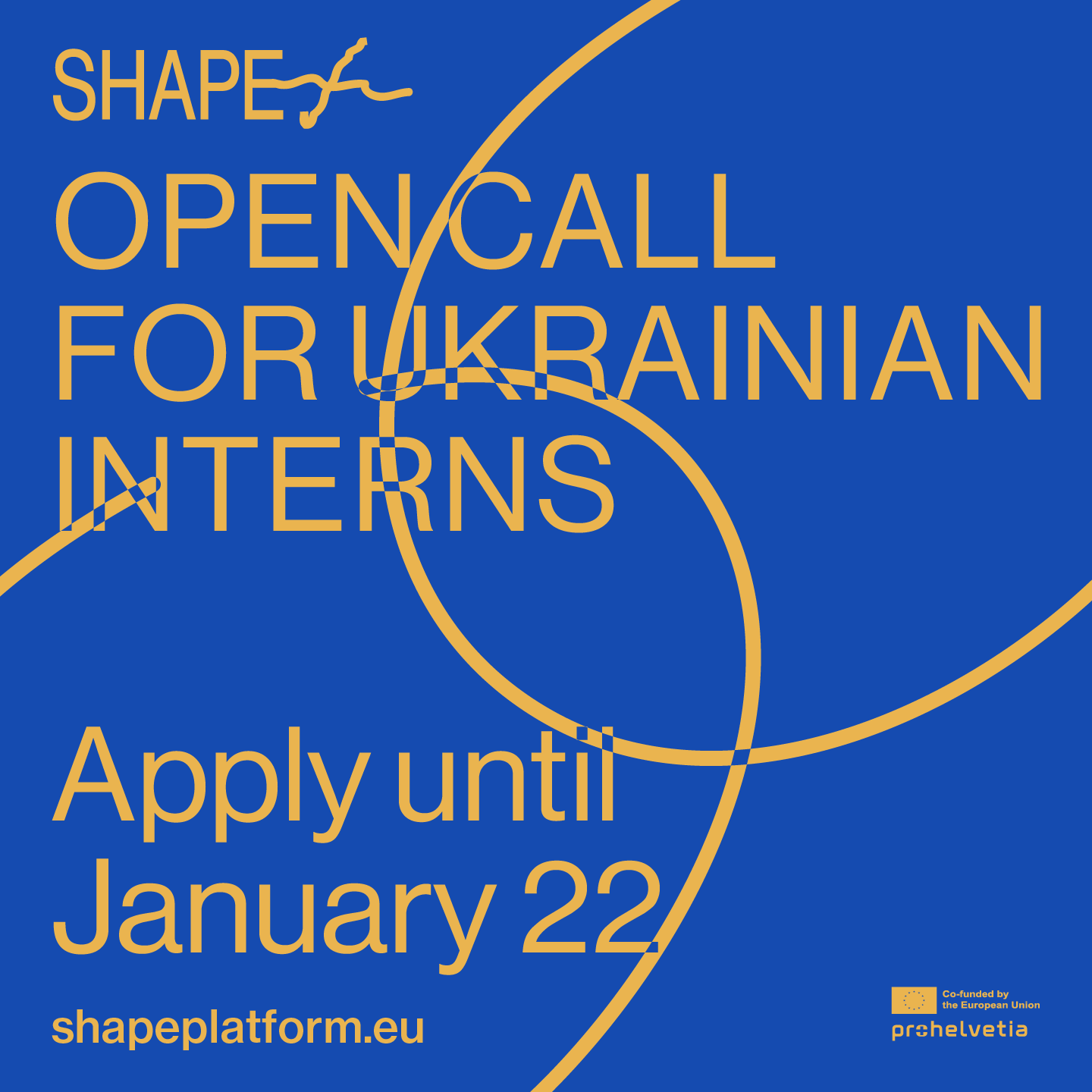 SHAPE+ platform announces second open call for Ukrainian interns